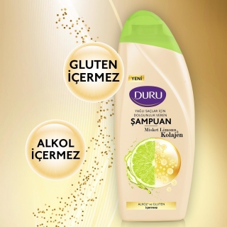 Duru Misket Limonu & Kolajen 500 ml Şampuan