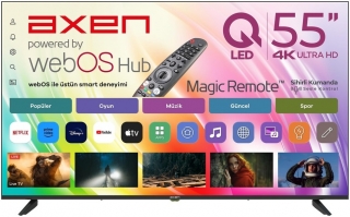 Axen AX55QUPRL-W02M Ultra HD (4K) TV