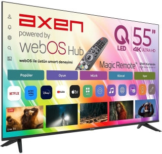 Axen AX55QUPRL-W02M Ultra HD (4K) TV