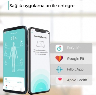 Fabcio FitSmart Dijital Banyo Tartısı