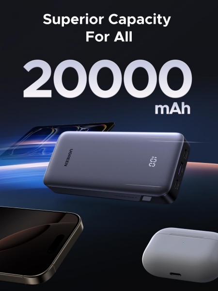Ugreen 55989 Nexode 30W 20000 mAh Powerbank