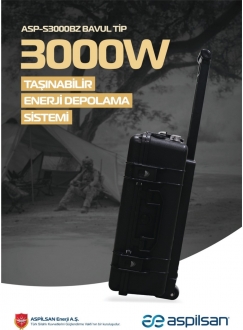 Aspilsan ASP-S3000 Taşınabilir Güç İstasyonu