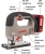 Crown CT25003HX-4 Dekupaj Testere