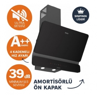 Ferre Jest Siyah Ankastre Set CS205-FA + XE63CS + D080-SA