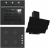 Termikel Siyah Ankastre Set BH P6144C B + BO O6435C B + CH S6532C BB