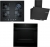 Bosch Siyah Ankastre Set PPH6A6I40O + HJG852YB0T + DWK67PJ60T