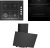 Bosch Siyah Ankastre Set POP6C6O92O + HUA717BA0T + DWK65AD30R