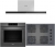 Siemens Gri Ankastre Set EO7C8PP30O + HJ852GYN0T + LC67BBK00T