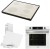 AFM Tech ve Ferre Beyaz Ankastre Set FC-076 + FM7701 + D064-SA