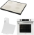 AFM Tech ve Ferre Beyaz Ankastre Set FC-076 + FM7701 + D078-SA