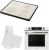 AFM Tech ve Ferre Beyaz Ankastre Set FC-076 + FM 7701 + D087-SA