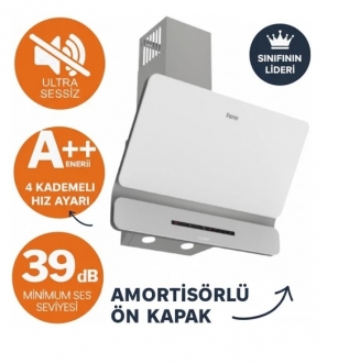AFM Tech ve Ferre Beyaz Ankastre Set V6-05 + FM7601 + D081-SA
