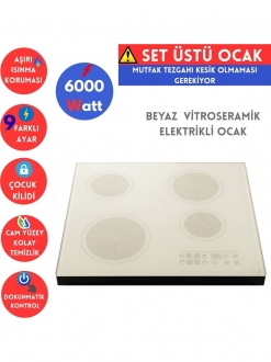 Afm Tech ve Ferre Siyah Ankastre Set FC-076 + FM 7700 + D086-SA