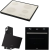 Afm Tech ve Ferre Siyah Ankastre Set FC-076 + FM 7700 + D086-SA