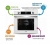 AFM Tech ve Ferre Beyaz Ankastre Set RS036 + FM7701 + FM3401