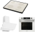 AFM Tech Argea Beyaz Ankastre Set FC-076 + FM7701 + FM3301