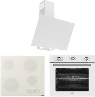 AFM Tech Ve Ferre Mewo Beyaz Ankastre Set V6-05 + FM7601 + D078-SA