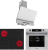 AFM Tech ve Ferre Best Beyaz Ankastre Set MS263 + FM7701 + D081-SA