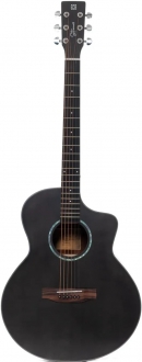 Strauss SAC-JF-N EQ Elektro Akustik Gitar
