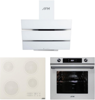 AFM Tech Rolea Beyaz Ankastre Set V6-05 + FM7701 + FM3251