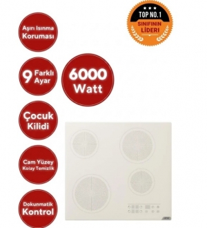 AFM Tech Rolea Beyaz Ankastre Set V6-05 + FM7701 + FM3251