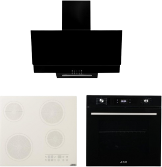 AFM Tech Fethy Siyah Ankastre Set V6-05 + FM 7700 + FM3250