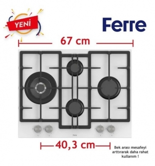 AFM Tech ve Ferre Edw Gri Ankastre Set ED076 + FM7710 + 3407
