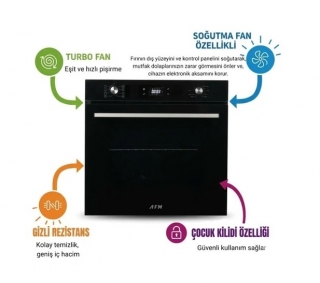 AFM Tech ve Ferre Griom Ankastre Set ED071 + FM 7700 + FM3400