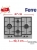 AFM Tech ve Ferre Grive Gri Ankastre Set ED071 + FM7710 + 3407