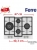 AFM Tech ve Ferre Beyaz Ankastre Set ED076 + FM7701 + FM3301