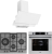 AFM Tech ve Ferre Greyva Ankastre Set ED078 + FM 7701 + FM3301