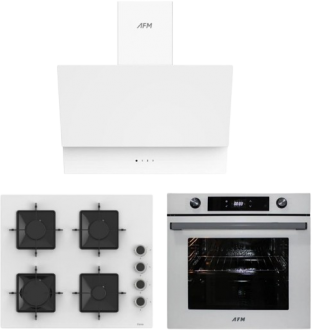 AFM Tech ve Ferre White Star Ankastre Set SS206 + FM7701 + FM3401