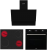 AFM Tech ve Ferre Mech Siyah Ankastre Set MS263 + FM 7700 + FM3400