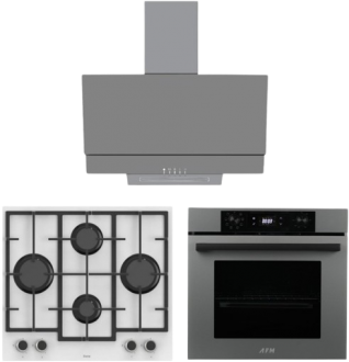 AFM Tech Ve Ferre Enuw Ankastre Set LN386 + FM7710 + 3407