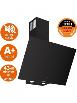 AFM Tech ve Ferre Ivon Siyah Ankastre Set MS263 + FM 7700 + D077-SA