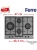 AFM Tech ve Ferre Fethy F-55 Ankastre Set ED078 + FM 7700 + FM3250