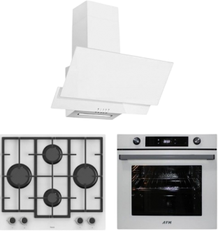 AFM Tech ve Ferre Gaol Gri Ankastre Set LN386 + FM7701 + FM3301