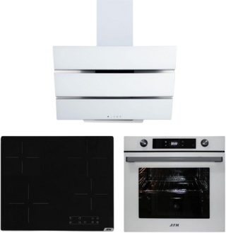 AFM Tech Cool Beyaz Ankastre Set V6-04 + FM7701 + FM3251