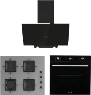 AFM Tech ve Ferre Fethy F-58 Ankastre Set SS208 + FM 7700 + FM3250