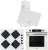 AFM Tech ve Ferre Marka ALFA Ankastre Set FM2201 BD + FM7701 + D087-SA
