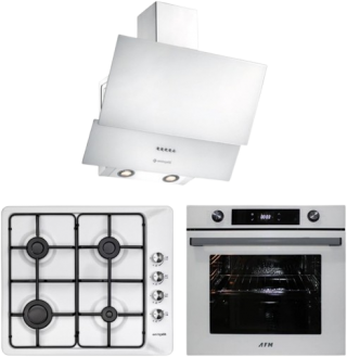 Eminçelik ve Afm Tech Plum Ankastre Set 31221 + FM7701 + CH 1454 PB W60