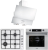 Eminçelik ve Afm Tech Plum Ankastre Set 31221 + FM7701 + CH 1454 PB W60