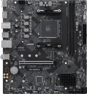 MSI PRO B550M-B AM4 Soket Anakart