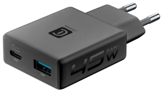 Cellularline Power Lite Slim Dual 45W Şarj Aleti