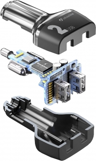 Cellularline Car Multipower 2 Şarj Aleti