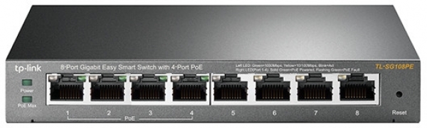 TP-Link TL-SG108PE Yönetilebilir Switch