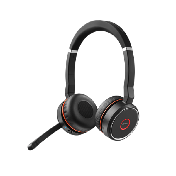 Jabra Evolve 75+ Stereo Kablosuz Kulaklık (Şarj Standı)