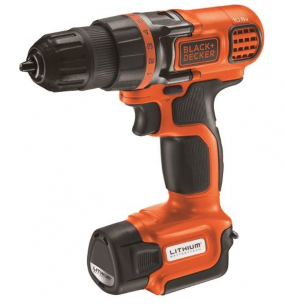 Black+Decker EGBL108BAST Akülü Matkap