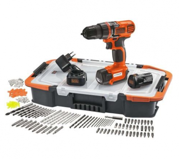 Black+Decker EGBL108BAST Akülü Matkap
