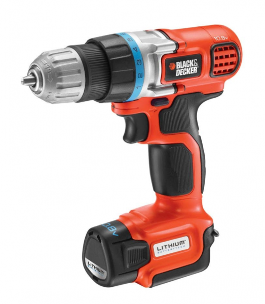 Black+Decker EGBL108K Akülü Vidalama